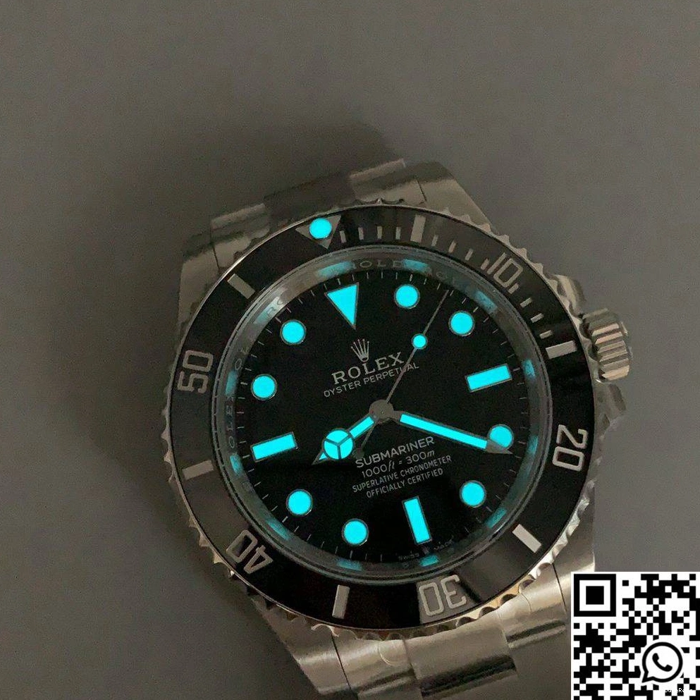 Dial Black Submariner Rolex Factory VS 124060-97200 1008